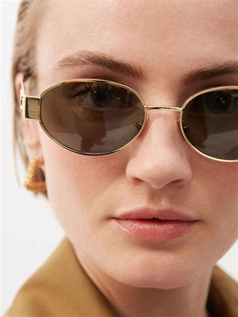 celine swirl sunglasses|Celine rounds for women.